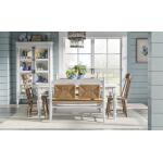 Rush Seat Bench - Image 7