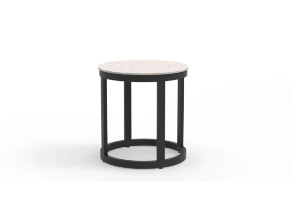 Greyson Outdoor Round End Table Outdoor Sofas Bassett Furniture