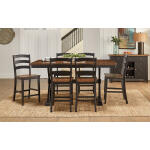 Stormy Ridge Dining Gathering Height Trestle Table - STOBL6700 - Image 5