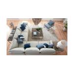 Beckham Thin Track Arm Modular L-Shaped Sectional Sectionals Bassett Furniture 12