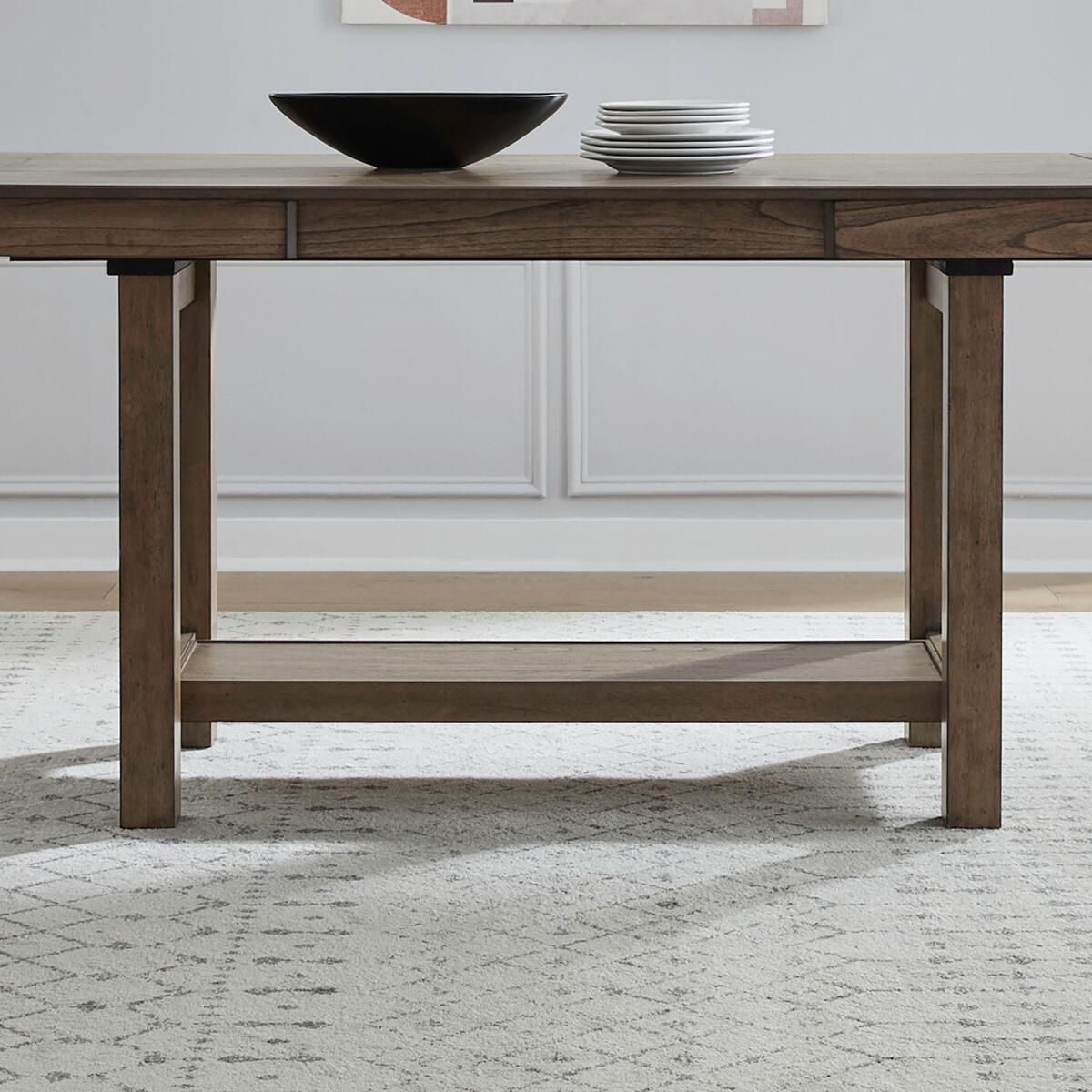 Brook Bay Gathering Trestle Table Base Dining Table Bases Brown 2 Brook Bay Gathering Trestle Table Base Dining Table Bases Brown 2