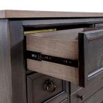 Americana Farmhouse 12 Drawer Chesser - Black - Image 15