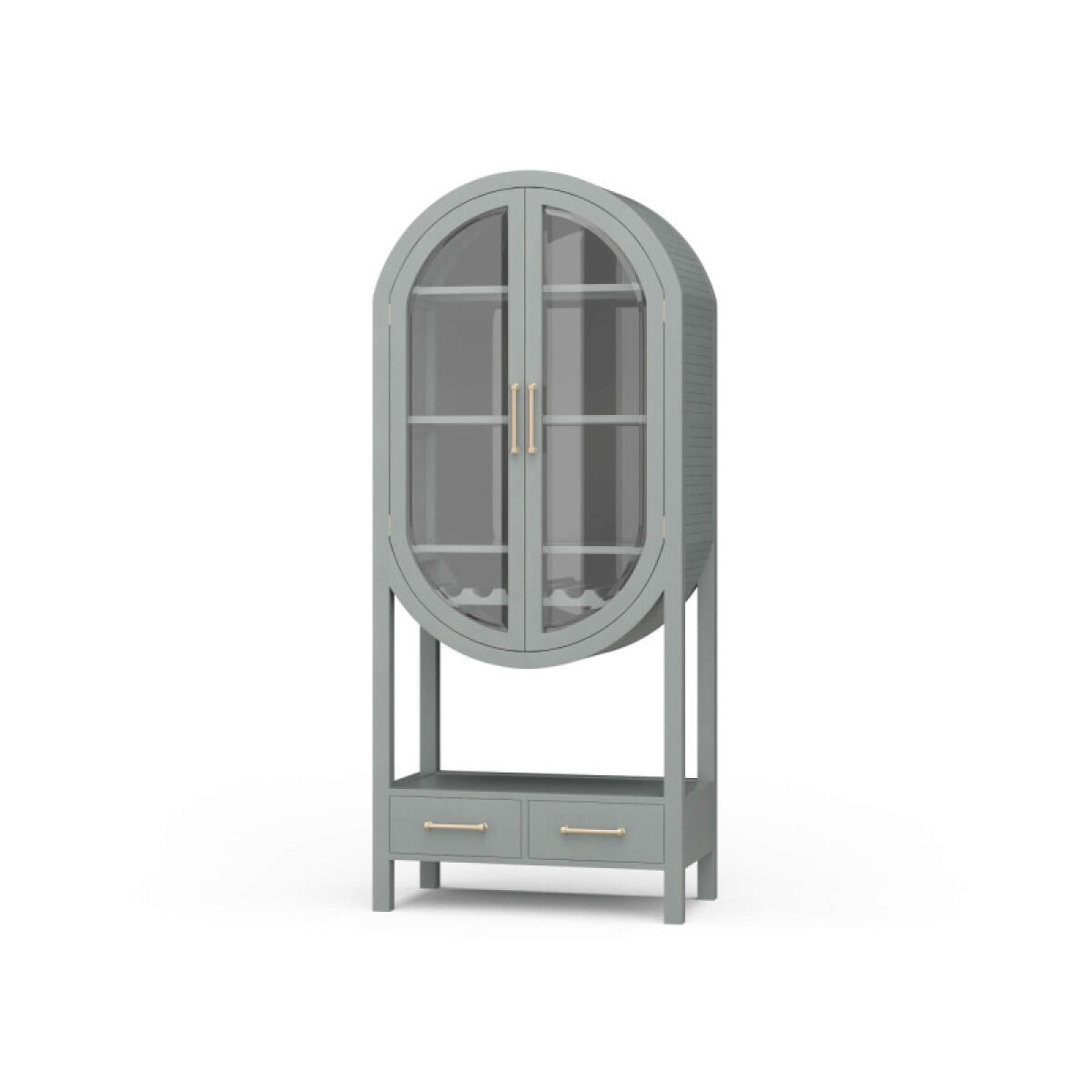 48024f3d65ed3203ba40081387ebfece Napa Wine Cabinet W/ Mirrored Back - Image 1