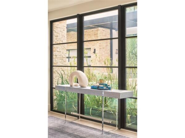 Weekender Coastal Living Home Collection Vineyard Haven Console Console Tables Blue Seagrass