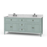 Cholet Double Vanity W/ Sink & Marble Top