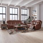 Caswell Sofa & Loveseat Sofas Brown 4
