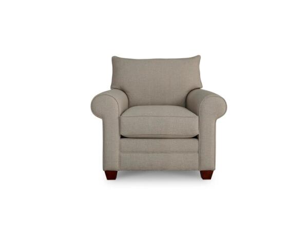 Alexander Roll Arm Chair Chairs Bassett Furniture