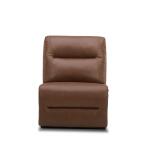 Cameron Armless Chair – Saddle Sectional Parts Brown 11