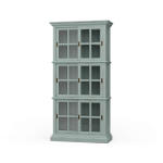 English Bookcase 1 Column Bookcases Blue 6