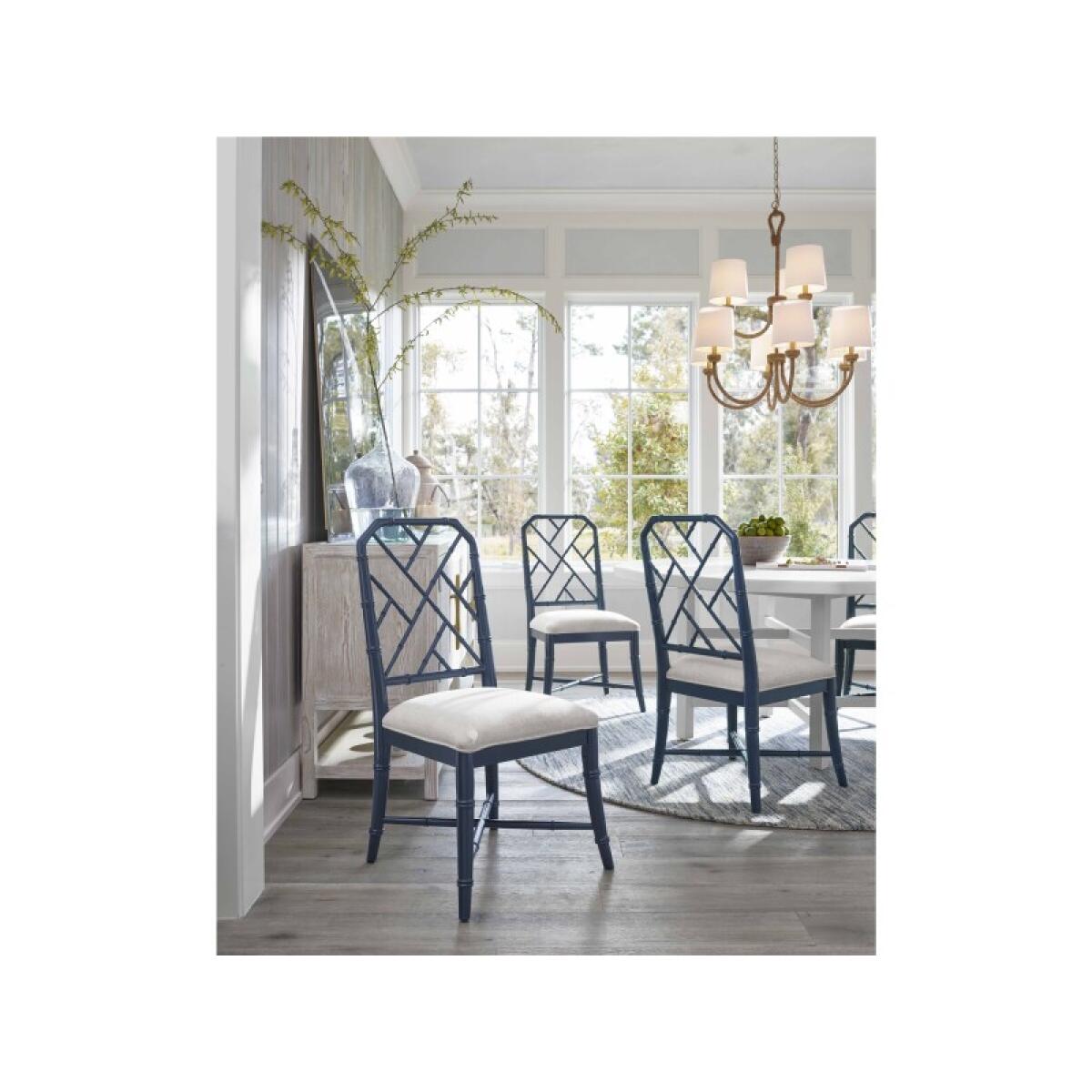 Getaway Coastal Living Home Collection Hanalei Bay Side Chair Chairs & Benches Blue 2 Getaway Coastal Living Home Collection Hanalei Bay Side Chair Chairs & Benches Blue 2