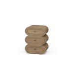 Infinity 3 Drawer Nightstand