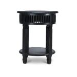 Hollister Side Table Chairside Tables Antique French Oak 19