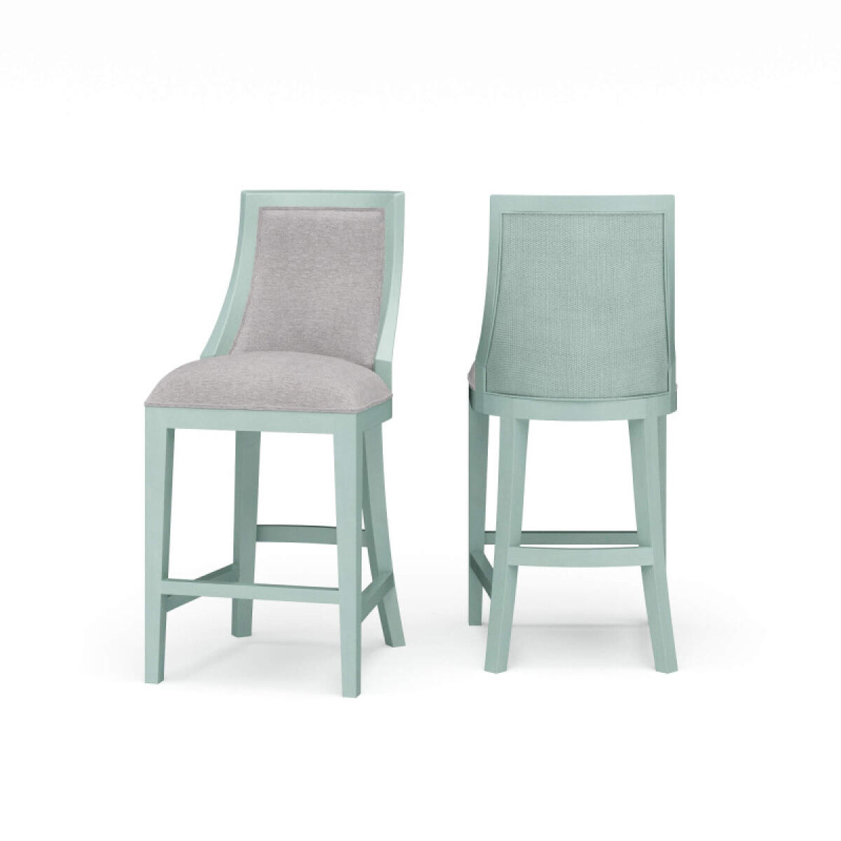 48d6f8fe3f4dd88a942e8aba94b13c7b Monarch Counter Stool W/ Rattan Back - Image 1