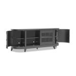 Entertainment Console Entertainment Stands Black 9