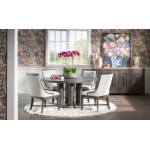 Credenza With Stone Top Dining Storage Brown 20