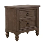 Americana Farmhouse King California Sleigh Bed, Dresser & Mirror, Chest, Night Stand - Image 5