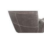 Ranlo Leather Swivel Arm Chair Chairs Bassett Furniture 28