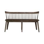 Midland Falls Spindle Back Bench (RTA) Chairs & Benches Brown 15