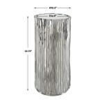 Echo Drink Table, Nickel Chairside Tables Chairside Tables 21