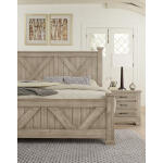Cool Rustic Cal King X Bed With X Footboard Beds Beds 10