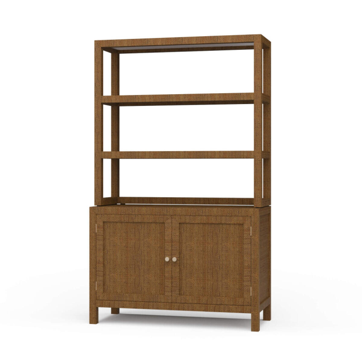 4a2d33bea1c3f2c8fb4b7b1c2a2d6449 Kagu Open Hutch W/ Rattan - Image 1
