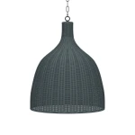 Hampton Rattan Pendant Large
