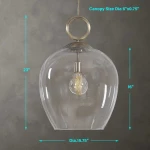 Calix, 1 Lt Pendant - Image 8