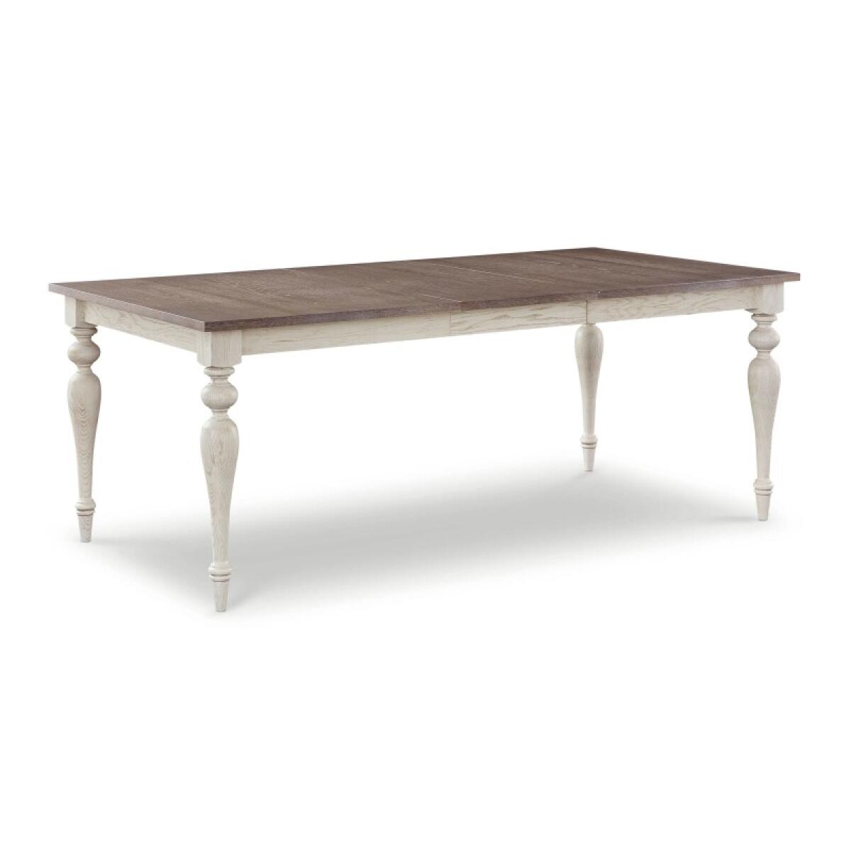 4a5767343fd80c77015790b6a14c3aa1 Amelia Oak Rectangle Dining Table with Leaf - Image 1