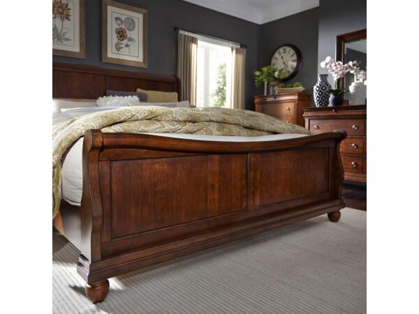 Rustic Traditions King Sleigh Footboard Bed Parts Bed Parts