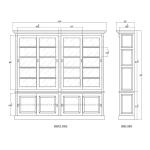 Hudson 99” Bookcase W/ Sliding Doors Bookcases Bookcases 17
