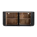 Gibson Four-Door Sideboard (Black) - Image 4