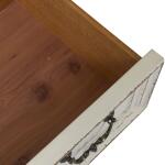 Magnolia Manor 5 Drawer Chest Chests Antique White & Weathered Bark 18