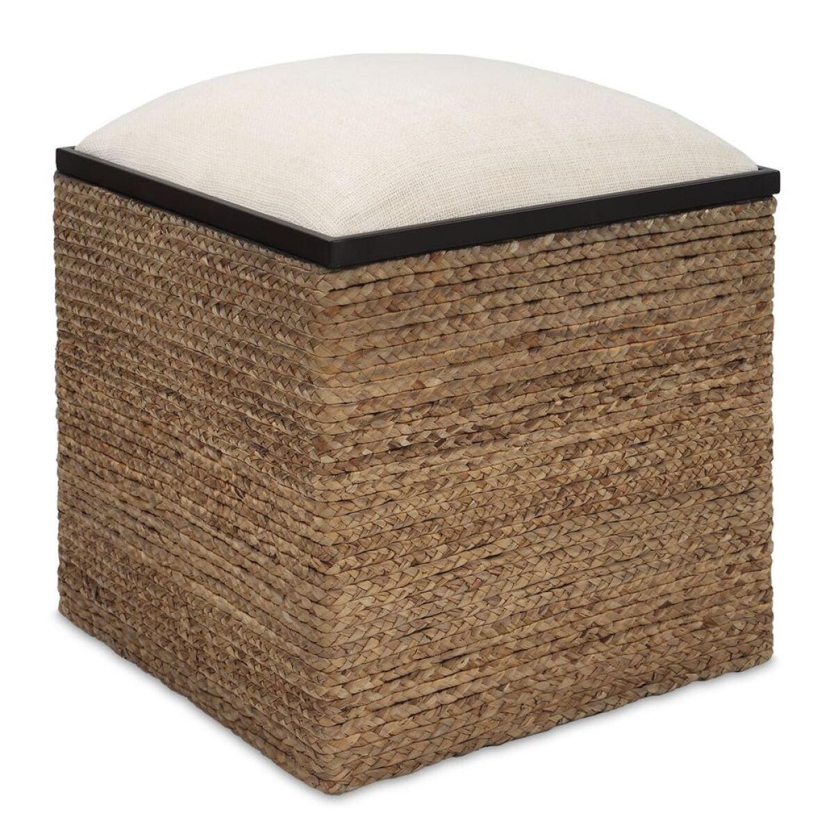 Island Ottoman, Square Ottomans & Poufs Cream 2 Island Ottoman, Square Ottomans & Poufs Cream 2