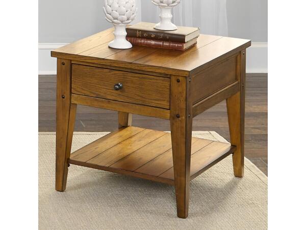 Lake House End Table End tables Brown