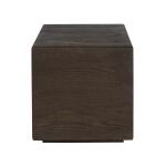 Modern Sable Square End Table