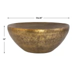 Gilded Dome Coffee Table - Image 5