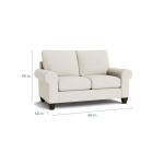 True Custom™ True CustomÂ® Large Roll Arm Loveseat - Image 5