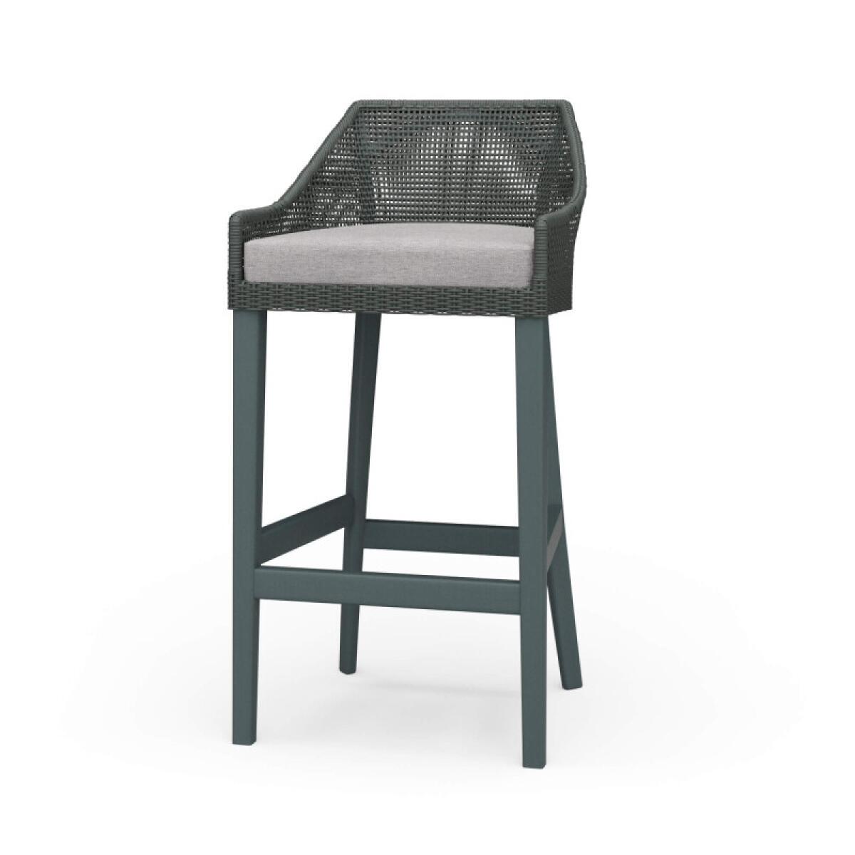 Savanah Rattan Barstool W/ Seat Cushion Barstools Barstools 2 Savanah Rattan Barstool W/ Seat Cushion Barstools Barstools 2