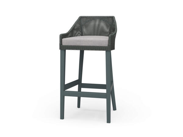 Savanah Rattan Barstool W/ Seat Cushion Barstools Barstools