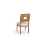 Newbury Open Back Side Chair with Upholstered Seat - Image 6