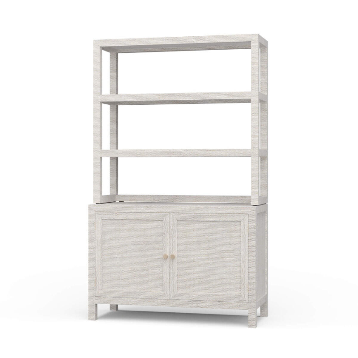 4b4ad23cfa9fccff111965c3bbe822fc Kagu Open Hutch W/ Rattan - Image 1