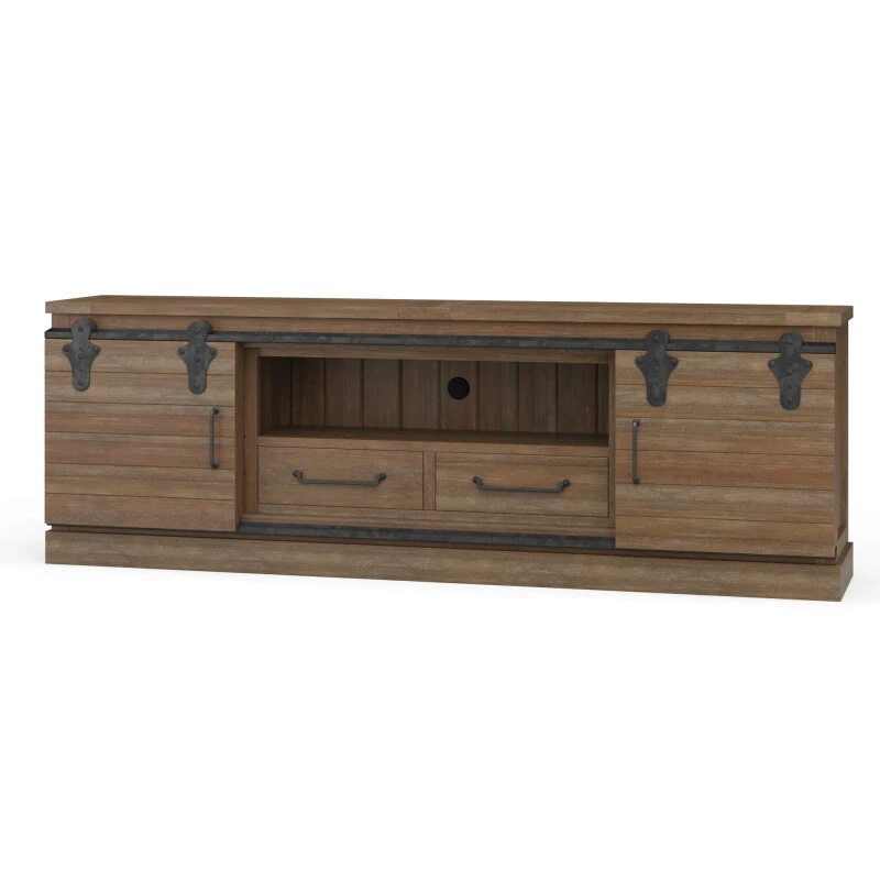 4b4e808a4df2ac510d8a0e4e68784959 Sonoma Narrow Media Console 84'' - Image 1