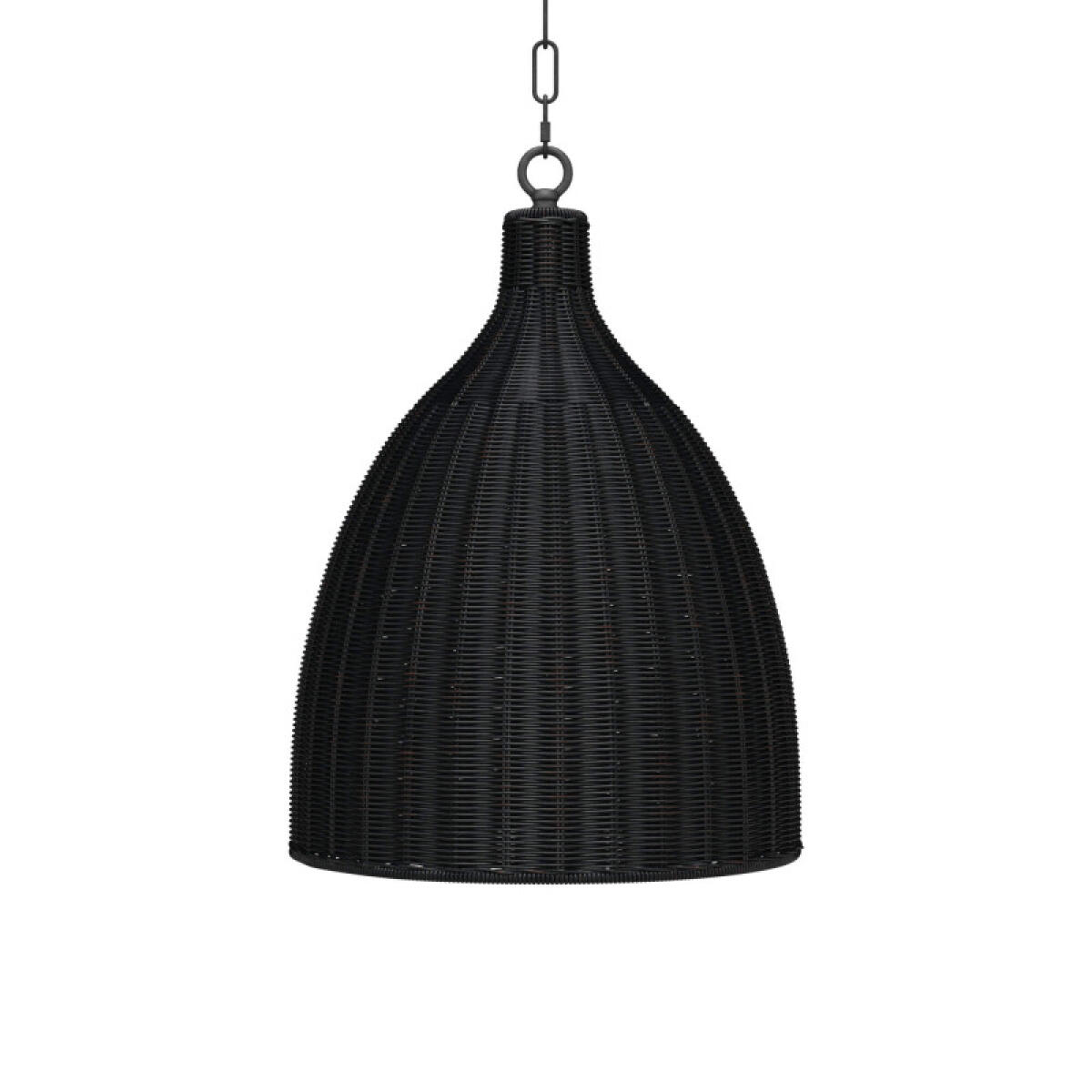 4b4e960533b57980a534d43dc2bddc09 Hampton Rattan Pendant Small - Image 1