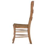 Peg & Dowel Ladder Back W/ Rush Seat Chairs & Benches Blue 20