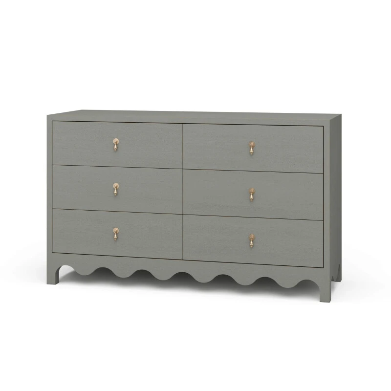 4b6d49e9295827235a774985dfeb8100 Chloe 6 Drawer Dresser - Image 1