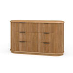 Kraton 3 Drawer Oval Dresser