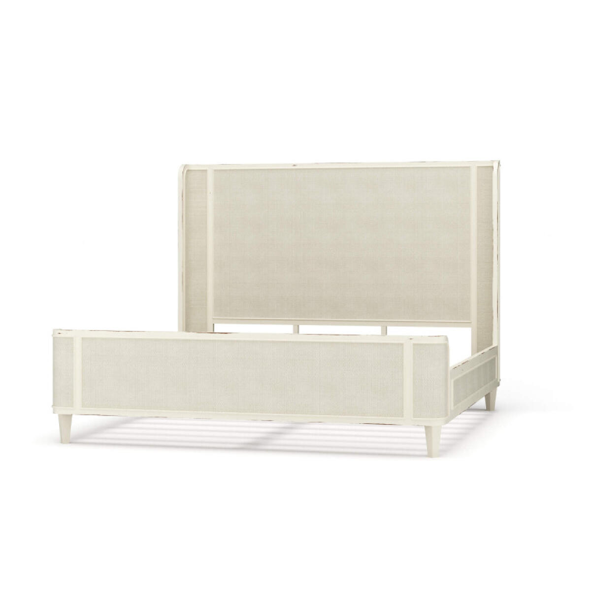 4b92a8534415cd88a549a5b8bff9b242 Lexington Bed W/ Rattan - Image 1