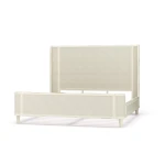 Lexington Bed W/ Rattan
