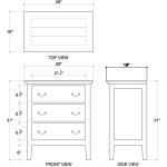 Aries 3 Drawer Chest - Image 2