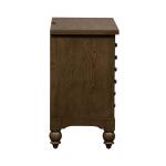 Americana Farmhouse Bedside Chest w/ Charging Station - Image 5